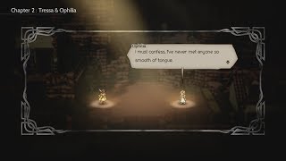 Octopath Traveler  Travel Banter  Chapter 2 Tressa amp Ophilia [upl. by Eniledgam]