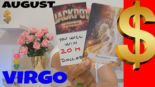 VIRGO AUGUST 2024 JUST BEFORE YOUR BIRTHDAY YOU WILL BECOME A MULTI MILLIONAIRE Virgo Tarot Reading [upl. by Ybok]