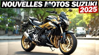 Les 7 nouvelles motos Suzuki pour 2025 [upl. by Aviva386]