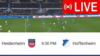 LiveSpiel Heidenheim gegen Hoffenheim  Bundesliga20242 [upl. by Cyprus548]