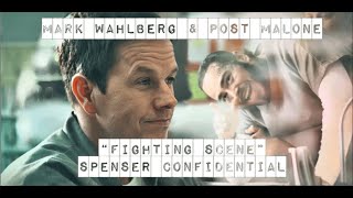 Mark Wahlberg amp Post Malone Spenser Confidential Fighting Scene [upl. by Ativak]