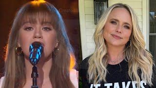 Miranda Lambert Reacts To Kelly Clarksons Tin Man Cover [upl. by Vivian]