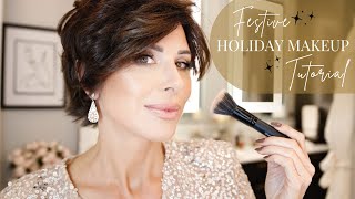 Holiday Makeup Tutorial  Dominique Sachse [upl. by Groome]