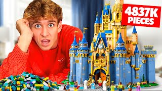 Building The INFAMOUS Disney Lego Castle😳 [upl. by Frech446]