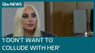 In full House of Gucci star Lady Gaga says she wont meet Patrizia Reggiani  ITV News [upl. by Thadeus]