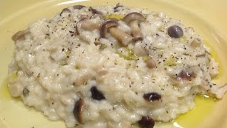 Risotto con Funghi Pioppini o Chiodini [upl. by Ssenav]