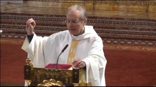 Homélie de Mgr Jean Laverton pour la fête du SacréCœur 8 juin 2018 [upl. by Mehcanem981]