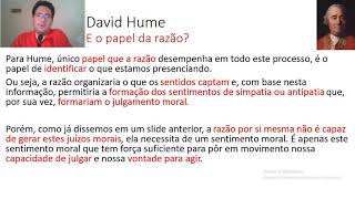 História da Ética Modernidade  Hume e Kant [upl. by Chandos319]