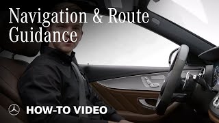 Using MercedesBenz Tech Navigation System amp Route Guidance [upl. by Hortensa529]