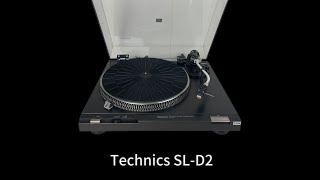 Technics SLD2 Direct Drive Turntable [upl. by Pepi]