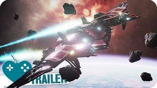 EVE VALKYRIE Gameplay Trailer 2016 PlayStation VR Game [upl. by Kreitman]