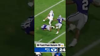 90Yard Punt Return 💨 Parker Kingston Takes It To The House vs Kansas State [upl. by Gluck]