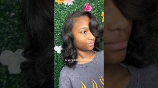 it’s me I’m big sister 🥹🩷 silkpress naturalhair blowouts silkpressonnaturalhair curls [upl. by Cesaria]