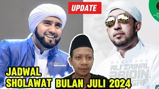 UPDATE JADWAL SHOLAWAT BULAN JULI 2024 [upl. by Heiney]