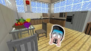 MODERNE KÜCHE BEI MINECRAFT BAUEN DecoCraft Minecraft Mod  Mit Kühlschrank amp Herd KaanZockt [upl. by Hsirehc]