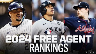 2024 Free Agent Class TIERS  See where Juan Soto Corbin Burnes amp Teoscar Hernández rank [upl. by Micaela]