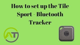 How to set up the Tile Sport  Bluetooth Tracker [upl. by Hsac]