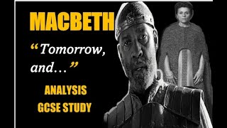 Macbeth GCSE Revision quotTomorrowquot  With Denzel [upl. by Ahsitniuq822]