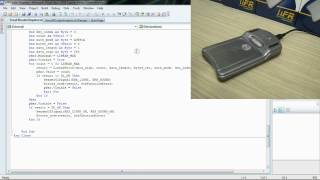 RFID NFC and Mifare programming  Visual Basicnet Windows source code example Simplest [upl. by Cosenza12]