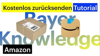 Amazon Produkt zurücksenden Verkäufer Händler stellt kein Rücksendeetikett zur Verfügung Tutorial [upl. by Sauder]