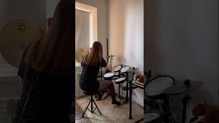 SLIPKNOT  EYELESS INTRO  Drum Cover by VikTheF1rst  slipknot femaledrummer cover metal top [upl. by Chandless376]