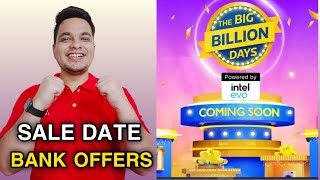 Flipkart Big Billion Days 2024  Sale Date amp Bank Offers 🔥 [upl. by Quintie]