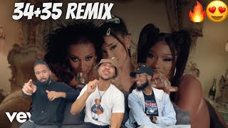 Ariana Grande  3435 Remix feat Doja Cat and Megan Thee Stallion Official Video  Reaction [upl. by Aible]