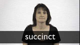 How to pronounce SUCCINCT in British English [upl. by Lleznol]