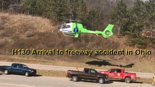 H130 AirbusEurocopter EC130 accident scene Ohio [upl. by Juanita]