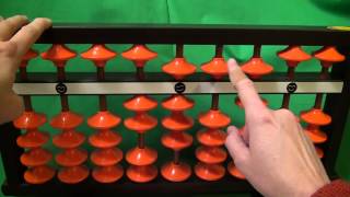 How to Multiply Using a Soroban Japanese Abacus  Part 2 Multiplication on the Soroban [upl. by Eihcir]