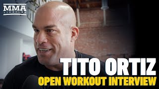 Tito Ortiz Gets Emotional Discussing Visit With Estranged Father  MMA Fighting [upl. by Enelra]