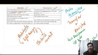 Difference between photodiode and phototransistor 16 [upl. by Darryl]