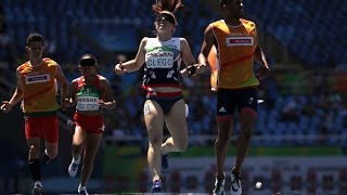 Athletics  Womens 200m  T11 Round 1 Heat 4  Rio 2016 Paralympic Games [upl. by Ydnis]