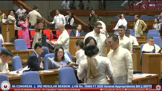 LIVE 19th Congress 3rd Regular Session 16  HB No 10800 FY 2025 General Appropriations Bill [upl. by Nalyt]