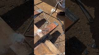 Amazing welding design work with stick welding shorts welding [upl. by Layne]