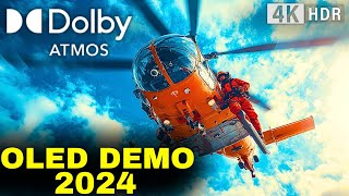 OLED DEMO 2024  4K 60fps HDR Dolby ATMOS  4K Video Dolby Vision [upl. by Ynohtn]