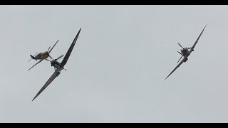 Spitfires and Messerschmitts Dogfight [upl. by Lepper]