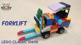 lego classic 10696 forklift building Instructions [upl. by Figone123]