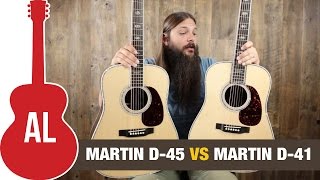 Martin D45 vs Martin D41 [upl. by Luhe]