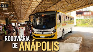 RODOVIÁRIA DE ANÁPOLIS PASSEIO PELO TERMINAL ÔNIBUS INTERMUNICIPAIS E INTERESTADUAIS GUICHÊS [upl. by Zeuqcaj]