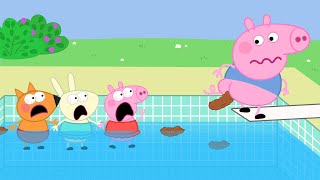 Peppa Pig poops in the Pool Try Not laught Part 2 [upl. by Bik]