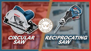 Circular Saw vs Reciprocating Saw  Which is Best for You [upl. by Rinee]