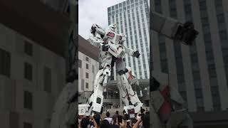 【お台場ユニコーンガンダム】 立像オープン記念！ガンダムが動く！ [upl. by Love278]