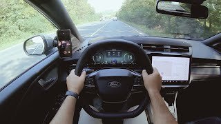 New Ford Puma 2024 Facelift Hybrid STLine X POV Test Drive [upl. by Benia]