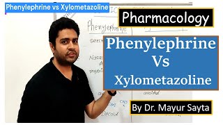 Phenylephrine vs Xylometazoline  Comparison  Clinical  Pharmacology [upl. by Llyrpa]