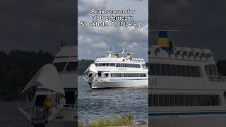 Peak season for all the ferries in the Stockholm Archipelago  Waxholmsbolaget  Sweden 🇸🇪 [upl. by Haim384]