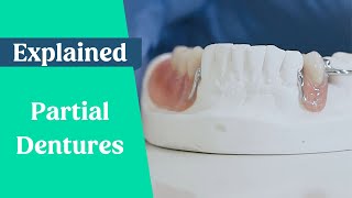 Partial dentures amp false teeth explained [upl. by Amleht315]