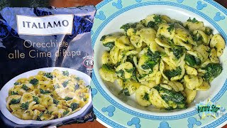 Provo le orecchiette surgelate alle cime di rapa della italiamo [upl. by Nauwaj892]