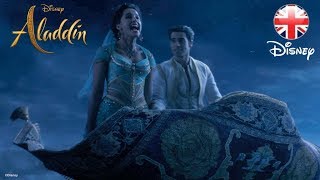 ALADDIN  A Whole New World Song Clip  Part 2  Official Disney UK [upl. by Jacquenette314]