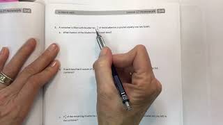 Eureka math grade 5 module 4 lesson 27 homework [upl. by Malkah]